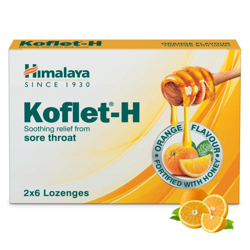 Koflet-H Lozenges, Orange Flavour