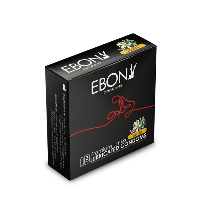 Ebony condom 3’